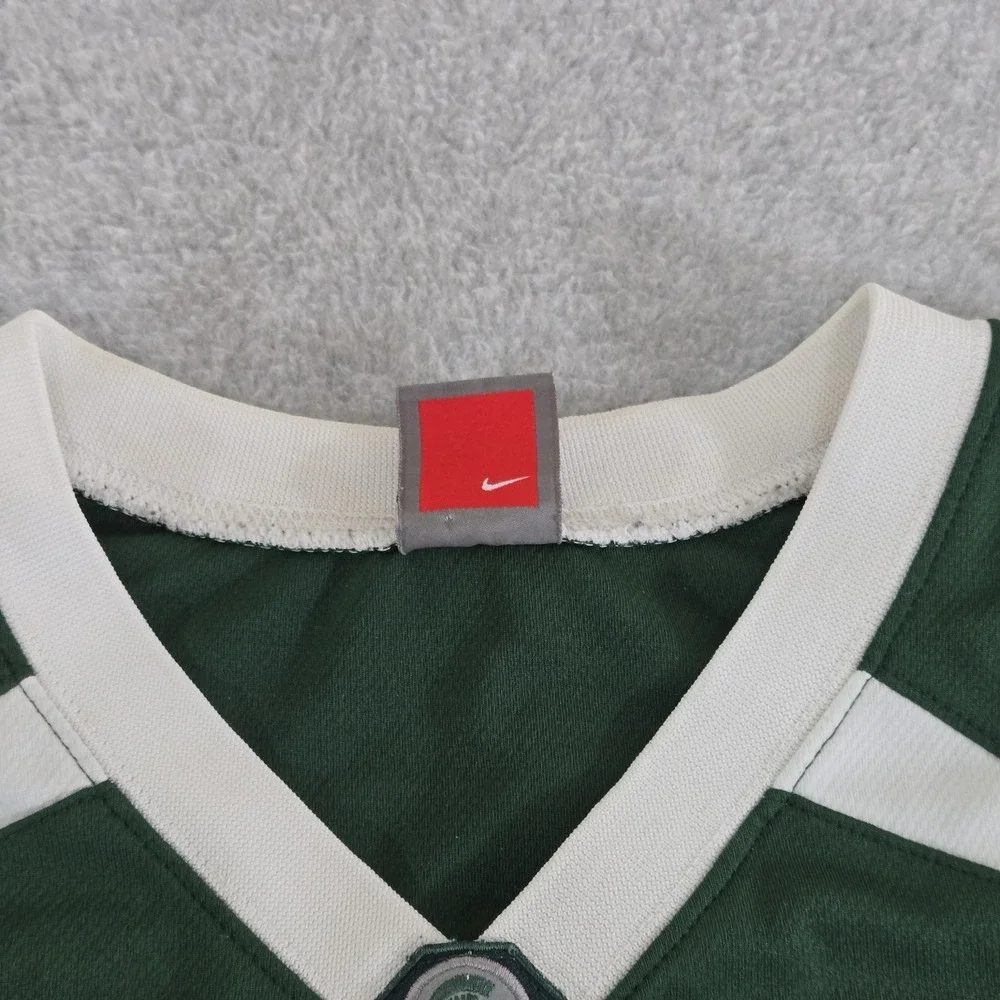 Michigan‎ State Spartans Nike Elite Basketball Jersey Team Mens Small #2 Y2K VTG